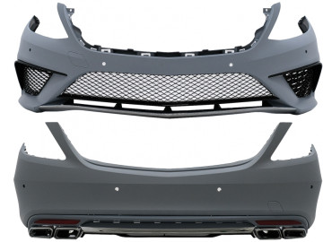 Body Kit suitable for Mercedes S-Class W222 (2013-06.2017) S63 Design