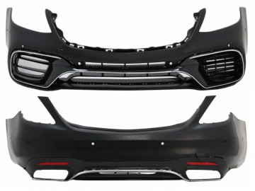 Body Kit suitable for Mercedes S-Class W222 Facelift (2013-06.2017) S63 Design