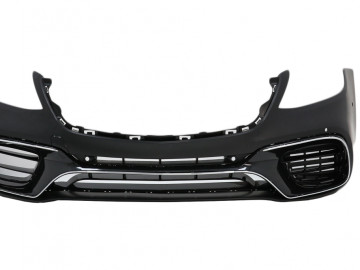 Body Kit suitable for Mercedes S-Class W222 Facelift (2013-06.2017) S63 Design with LED Lights