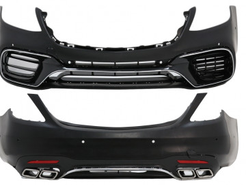 Body Kit suitable for Mercedes S-Class W222 Facelift (2013-06.2017) S63 Design