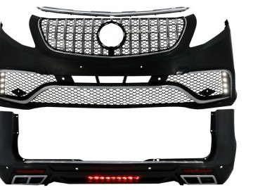 Body Kit suitable for Mercedes V-Class W447 (2014-Up) with Central Grille and Trunk Foot Plate