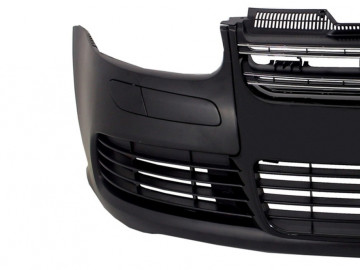 Body Kit suitable for VW Golf 5 V R32 Piano Glossy Black Grill (2003-2007) With Complete Exhaust System