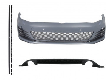 Body Kit suitable for VW Golf 7 VII (2013-2016) GTI Look Side Skirts with Rear Diffuser