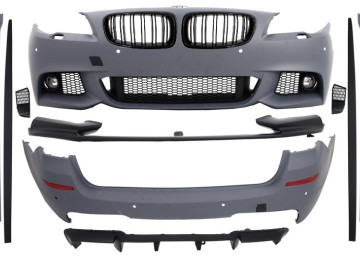 Body Kit with Central Grilles Piano Black suitable for BMW F11 5 Series Touring 2011-2013 M-Performance Design