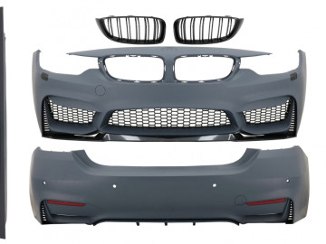 Body Kit with Central Grilles suitable for BMW 4 Series F36 Gran Coupe (2013-03.2019) M4 Look