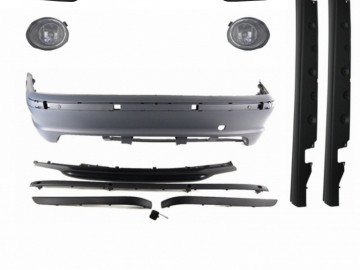 Body Kit with Chrome Fog Lights suitable for BMW E46 Sedan (1998-2004) M-Technik M-Tech M-Sport Model