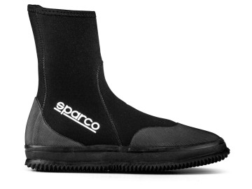 Botas Sparco feitos de neoprene