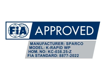 Botas de Karting Sparco K-Rapid WP (com fecho rápido)