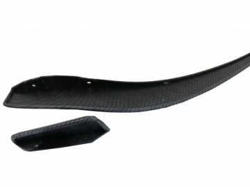 Bumper Splitters Fins Aero Side Vent Canards suitable for Mercedes Benz CLA W117 C117 X117 (2013-2016) CLA45 A-Design Carbon Film