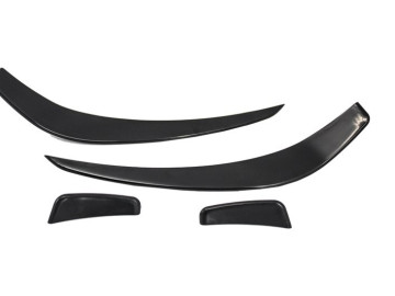 Bumper Splitters Fins Brows Aero suitable for Mercedes W176 A-Class (2012-08/2015) A45 Design