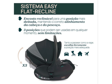 Cadeira Auto 0+ Chicco First Recline Amber Glow