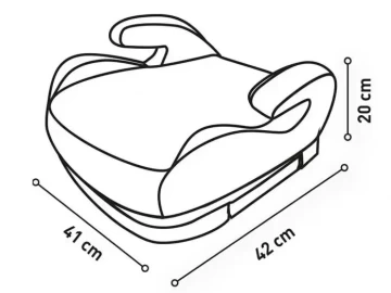  Cadeira Auto Asalvo Pamy 125-150cm Preto