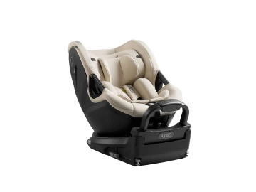 Cadeira Auto Axkid Spinkid 2 40-105cm Beachgrass Beige