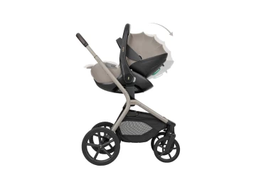 Cadeira Auto Kikkaboo 40-87cm I-Class Champagne 