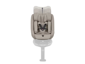 Cadeira Auto Kikkaboo I-Class Plus 40-105cm Champagne