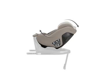 Cadeira Auto Kikkaboo I-Class Plus 40-105cm Champagne