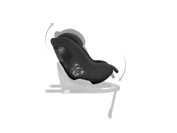 Cadeira Auto Kikkaboo I-Class Plus 40-105cm Noir