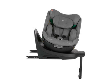 Cadeira Auto Kikkaboo i-Twist Cinza Escuro
