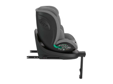 Cadeira Auto Kikkaboo i-Twist Cinza Escuro