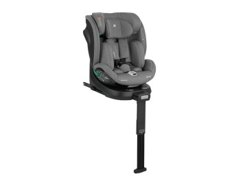 Cadeira Auto Kikkaboo i-Twist Cinza Escuro
