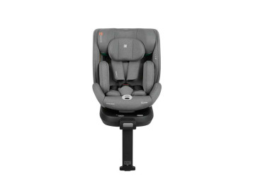 Cadeira Auto Kikkaboo i-Twist Cinza Escuro