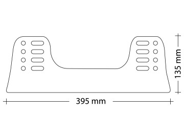 Calhas Baket Sparco para montagem lateral