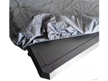 Capa protetora para tenda de tejadilho com 135 cm de largura