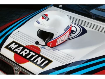 Capacete Sparco Air Pro RJ-5i | Martini Racing (Design com Logotipo)