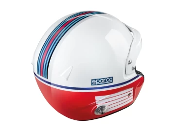 Capacete Sparco Air Pro RJ-5i | Martini Racing (Design de Faixas)