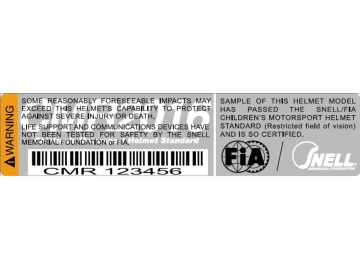 Capacete de Kart Sparco Stealth-CMR