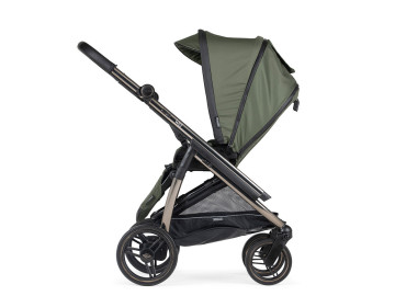 Carrinho Passeio Bebecar Wei Chassi Preto Verde KO334