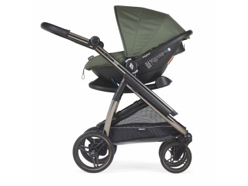 Carrinho Passeio Bebecar Wei Chassi Preto Verde KO334