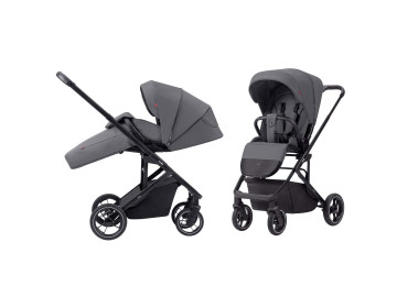 Carrinho Passeio Carrello Alfa Graphite Grey