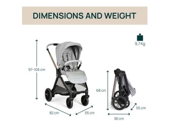 Carrinho Passeio Chicco Bellagio Fir Tree