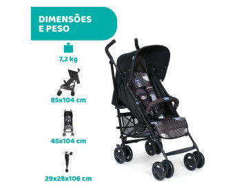 Carrinho Passeio Chicco London Up Matrix