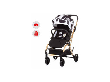 Carrinho Passeio Chipolino Twister 360º Preto / Branco
