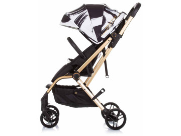 Carrinho Passeio Chipolino Twister 360º Preto / Branco