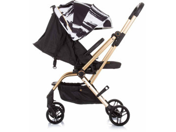 Carrinho Passeio Chipolino Twister 360º Preto / Branco
