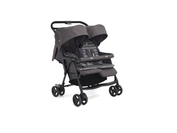 Carrinho Passeio Gémeos Joie Aire Twin Dark Pewter