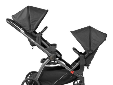 Carrinho Passeio Gêmeos Peg Perego Ypsi City Grey