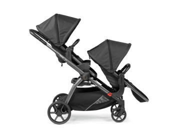 Carrinho Passeio Gêmeos Peg Perego Ypsi City Grey