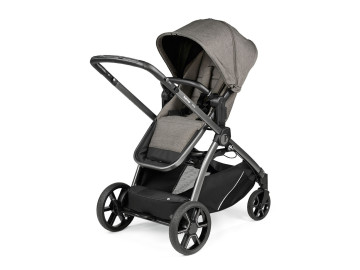 Carrinho Passeio Gêmeos Peg Perego Ypsi City Grey