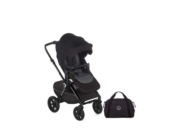 Carrinho Passeio Jané Crosslight 2024 Silver Shadow Cold Black