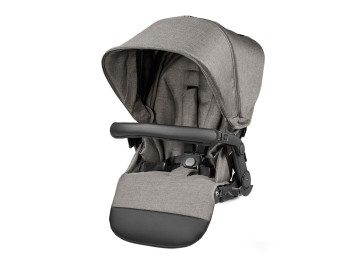 Carrinho Passeio Trigêmeos Peg Perego Triplette City Grey