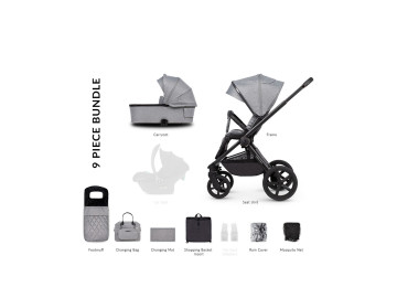 Carrinho Passeio Venicci Tinum Upline Classic Grey