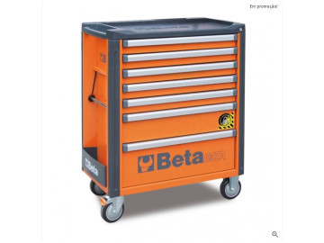 Carro Com 7 Gavetas, Com Sistema Anti-Inclinação - Beta C37A/7-O