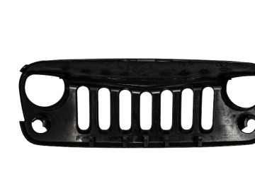 Central Grille Front Grille suitable for JEEP Wrangler / Rubicon JK (2007-2017) Angry Bird Design Piano Black