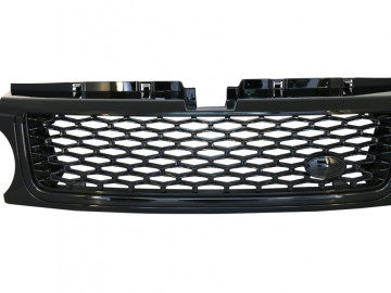 Central Grille and Side Vents Assembly suitable for Land Range Rover Sport L320 Facelift (2009-2013) Autobiography Look All Black Edition