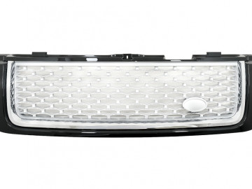 Central Grille and Side Vents Assembly suitable for Land Range Rover Vogue L322 III (2010-2012) Autobiography Look Black Edition