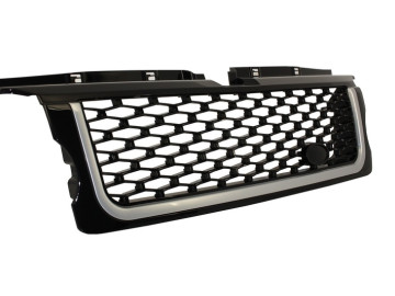 Central Grille and Side Vents Assembly suitable for Land Rover Range Rover Sport (2005-2008) L320 Autobiography Look All Black Edition